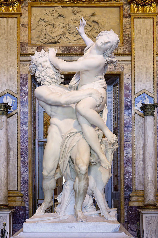 Escultura O Rapto de Proserpina de Bernini