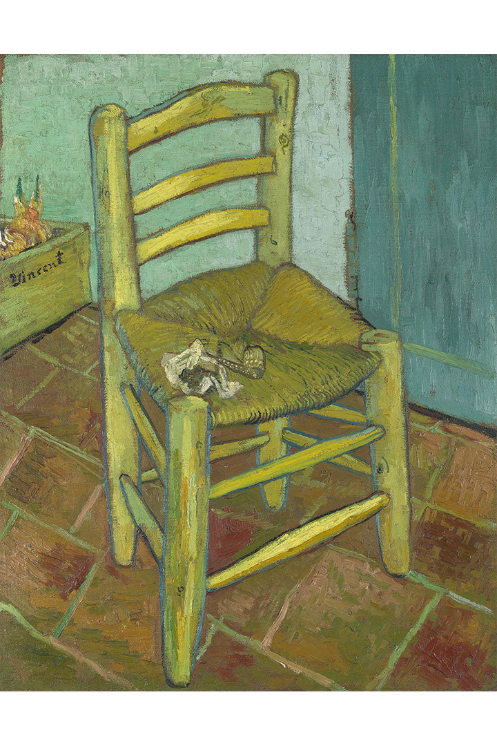 Obra A Cadeira de Van Gogh com Cachimbo