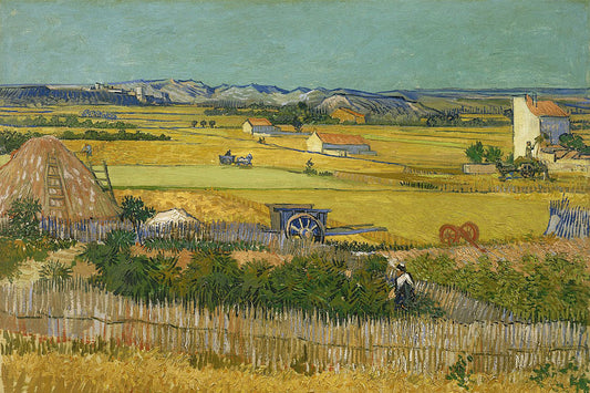 Obra A Colheita de Van Gogh
