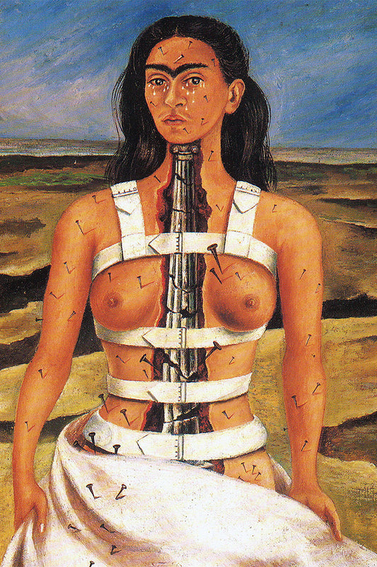 Obra A Coluna Partida de Frida Kahlo