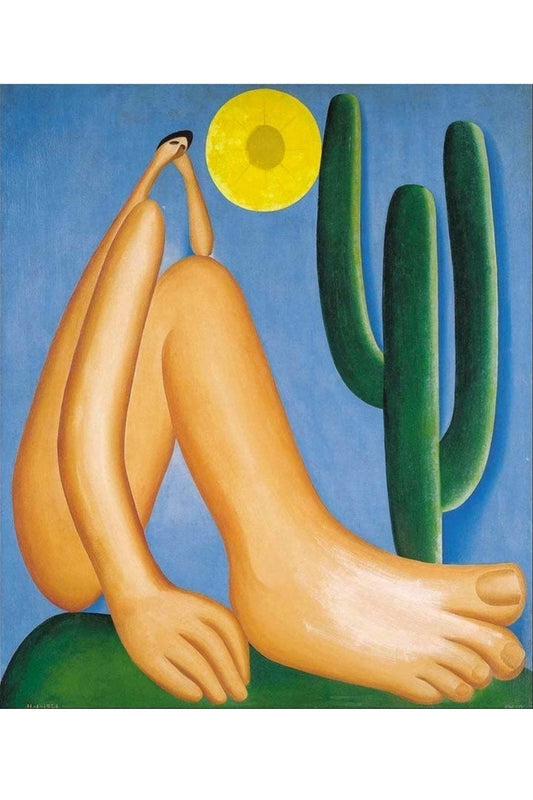 Obra Abaporu de Tarsila Do Amaral