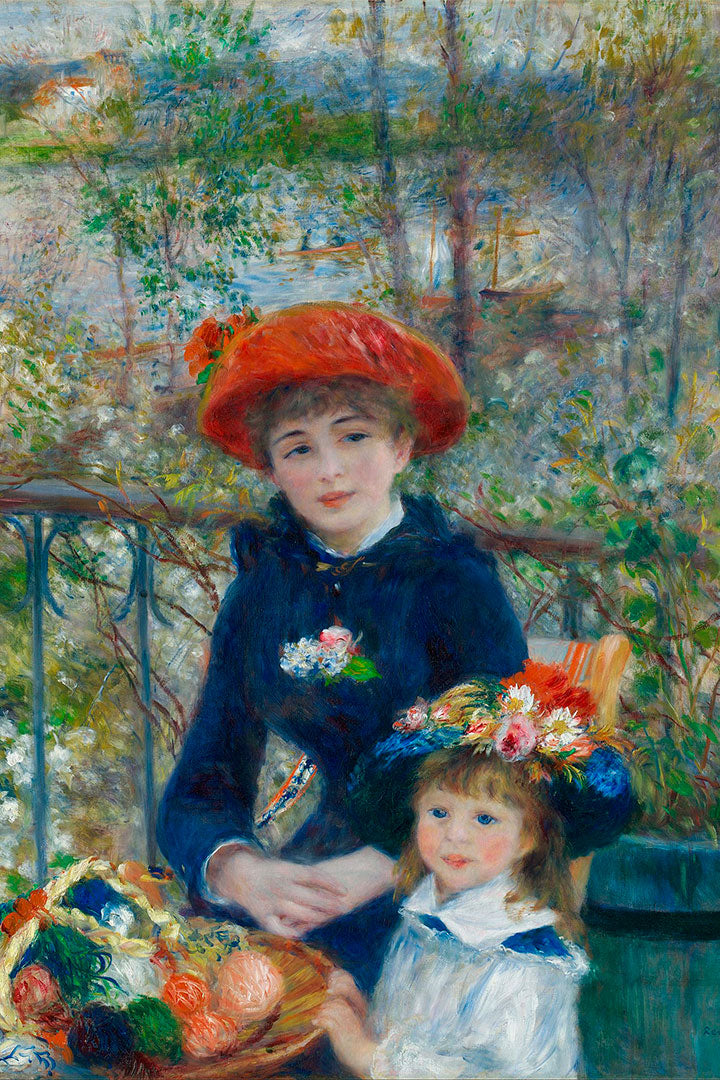 Obra as Duas Irmãs de Renoir