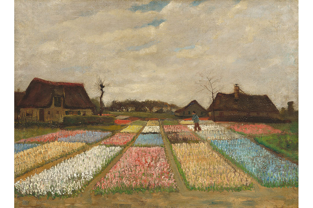 Obra Canteiro de Flores na Holanda de Van Gogh