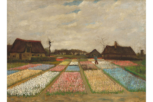 Obra Canteiro de Flores na Holanda de Van Gogh