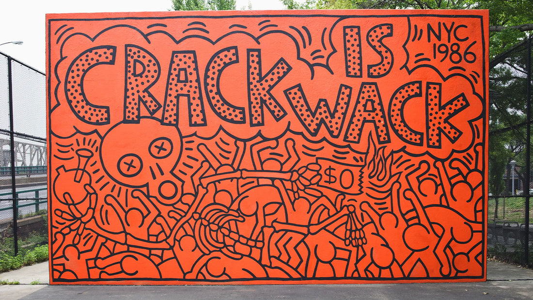 Obra Crack is Wack de Keith Haring