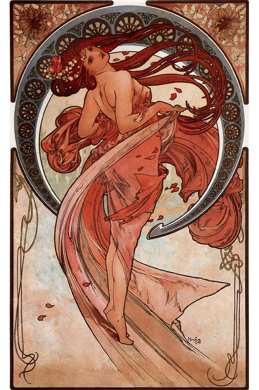 Obra Dança de Alphonse Mucha