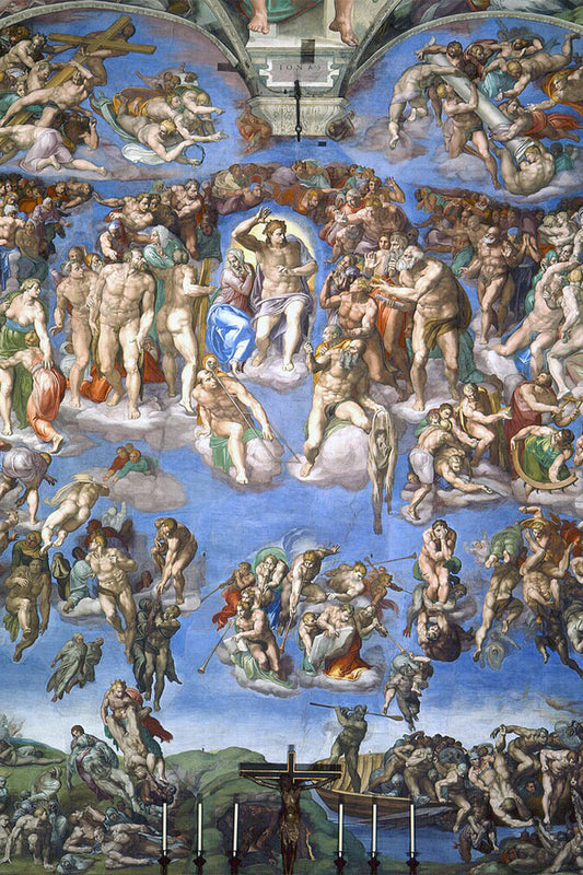 Obra Juízo Final de Michelangelo