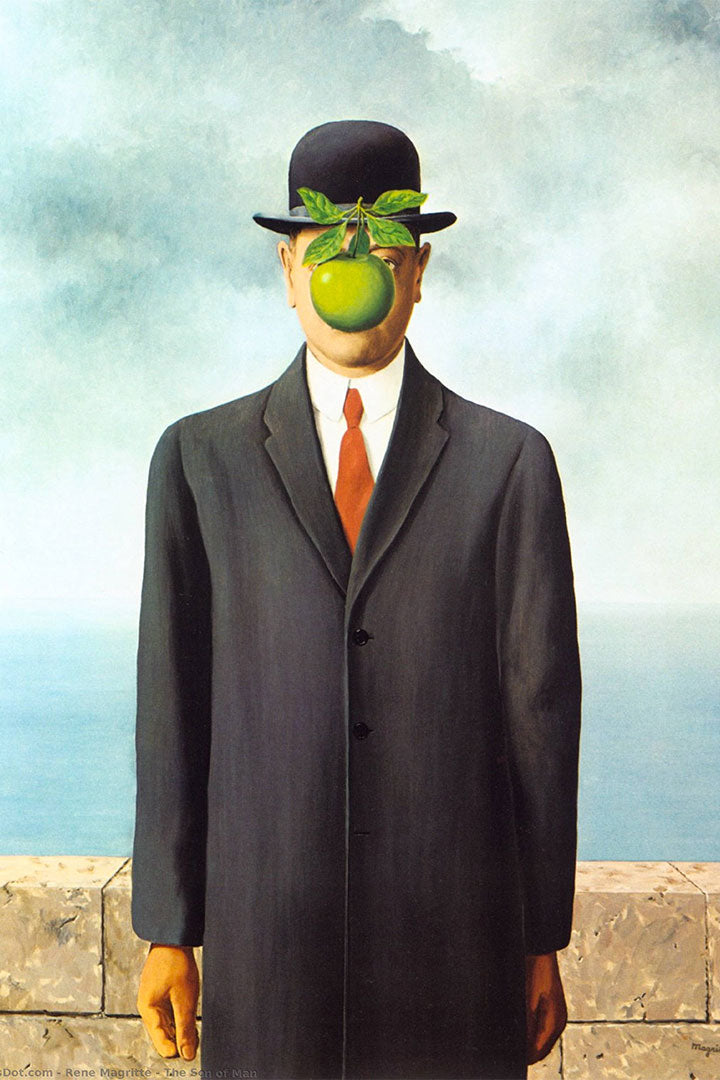 Obra O Filho do Homem de René Magritte