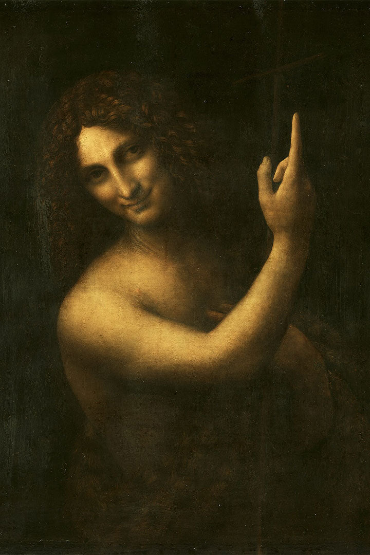 Obra São João Batista de Leonardo da Vinci