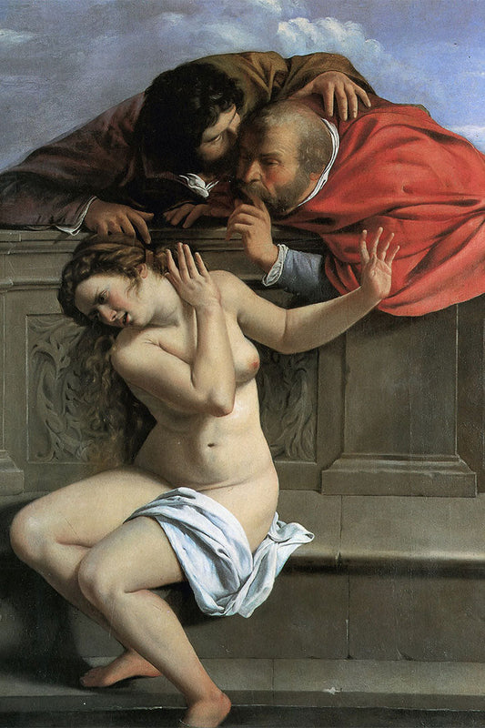 Obra Susana e os Anciãos de Artemisia Gentileschi