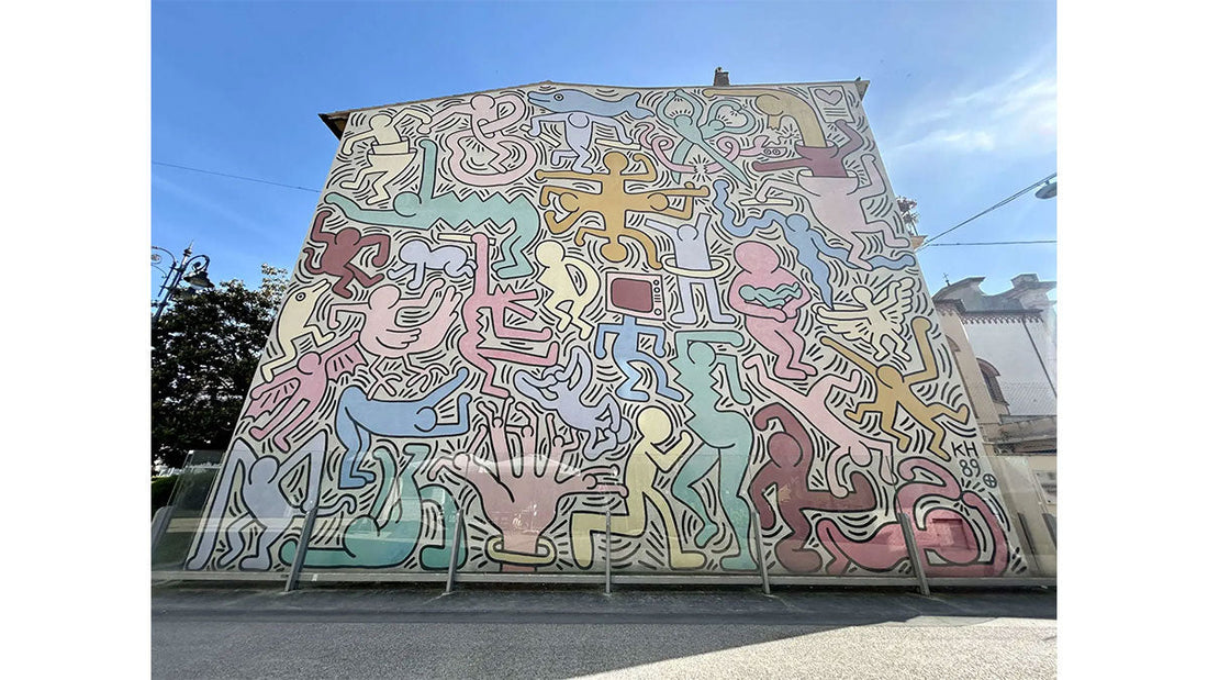 Obra Tuttomondo de Keith Haring