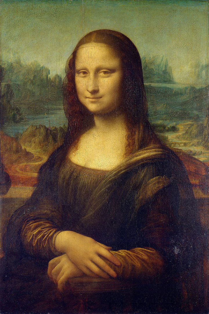 Pintura Mona Lisa de Leonardo da Vinci