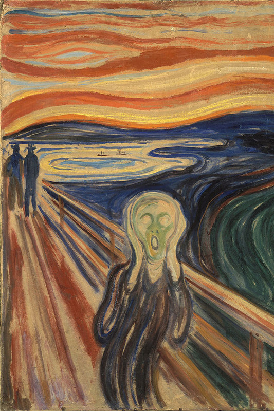 Pintura O Grito De Edvard Munch