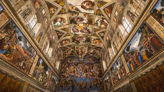 Teto da Capela Sistina de Michelangelo