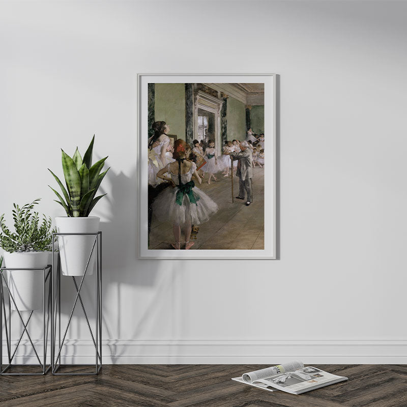 Quadro Decorativo A Aula de Dança Edgar Degas
