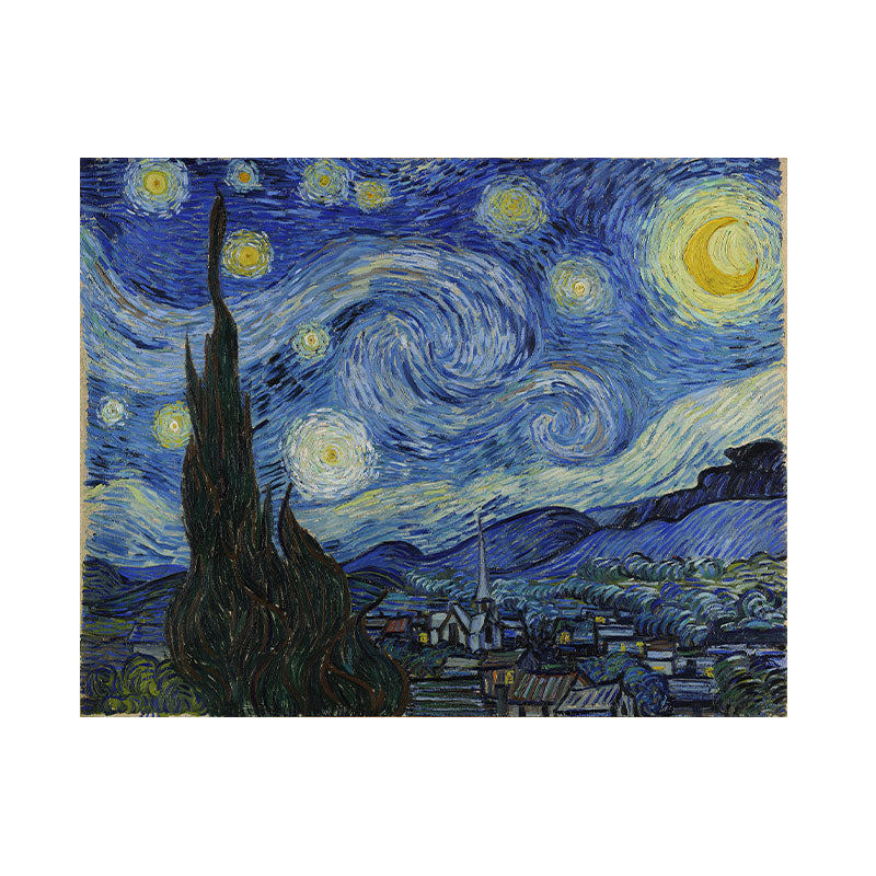 Quadro Decorativo A Noite Estrelada
