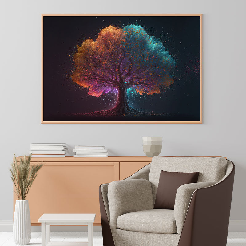 Quadro Decorativo Árvore Da Vida