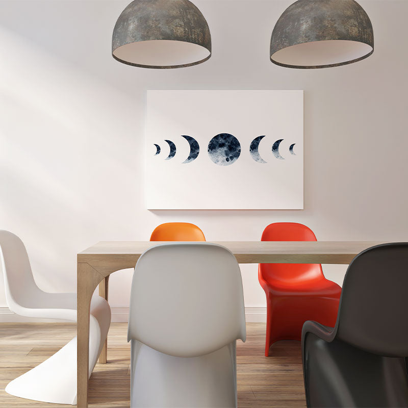 Quadro Decorativo Fases Da Lua