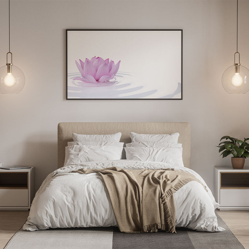Quadro Decorativo Flor De Lótus
