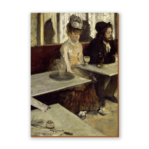 Quadro Decorativo O Absinto Edgar Degas