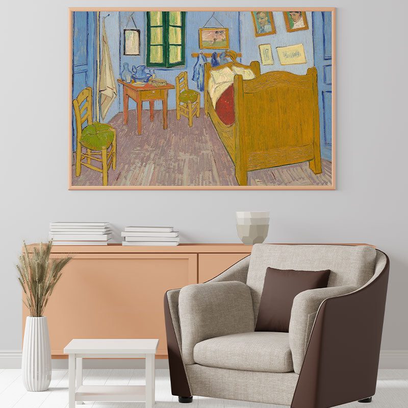 Quadro Decorativo O Quarto De Van Gogh Em Arles
