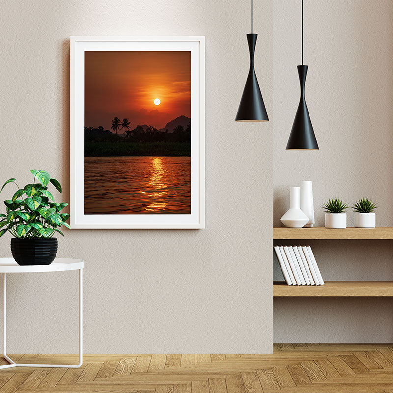 Quadro Decorativo Pôr Do Sol