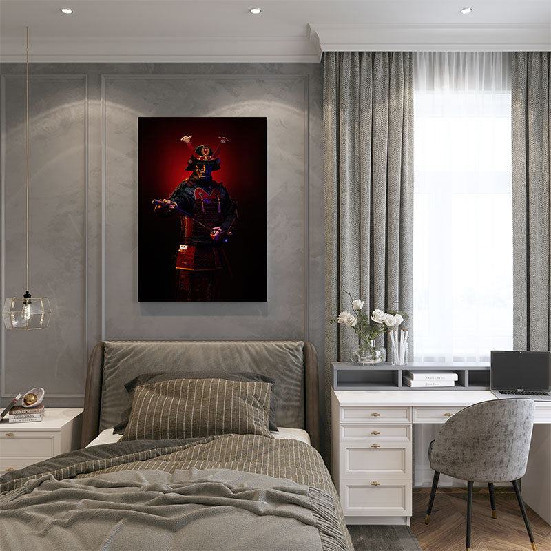 Quadro Decorativo Samurai