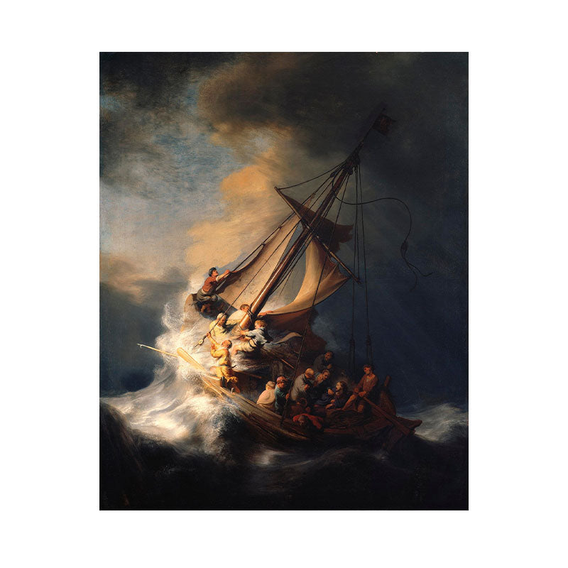 Quadro Tempestade no Mar da Galileia