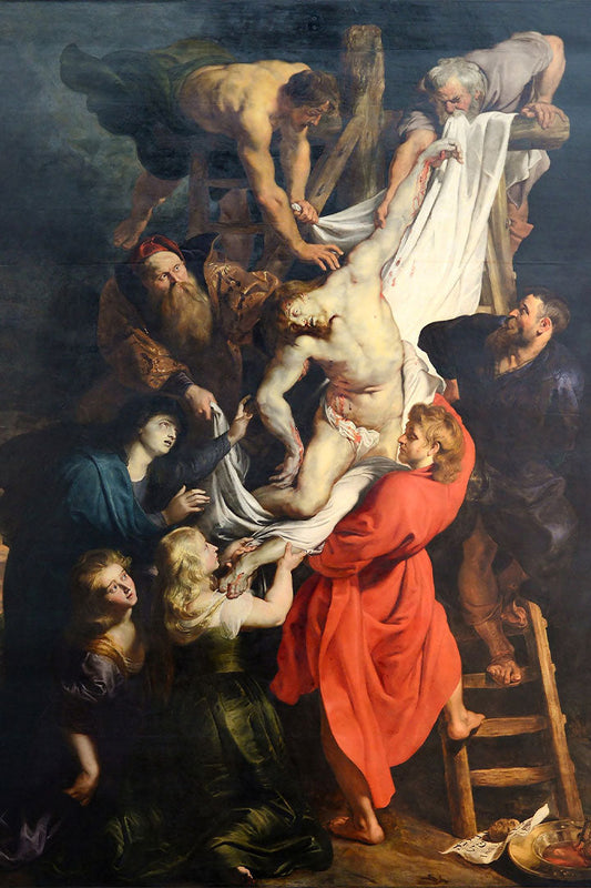 Obra A Descida da Cruz de Peter Paul Rubens