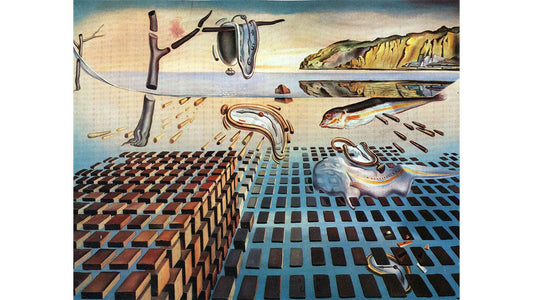 Obra A Desintegração da Persistência da Memória de Salvador Dalí