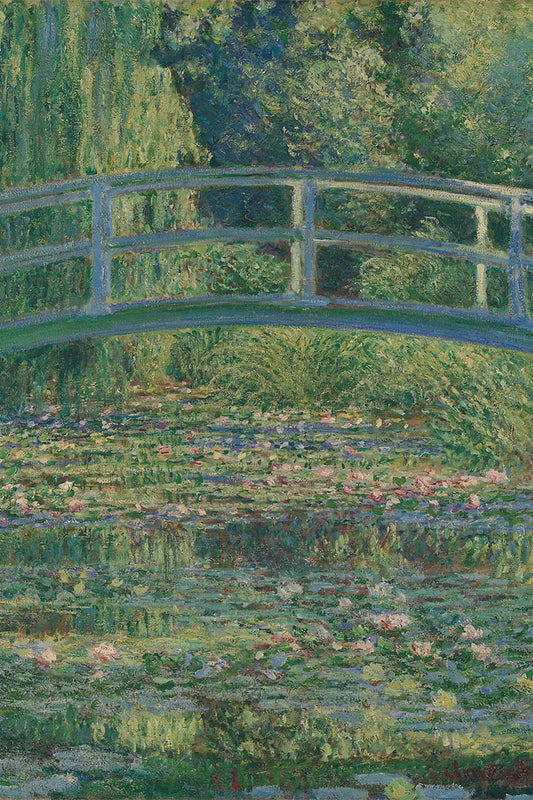 Obra A Lagoa de Lírios D'Água de Monet