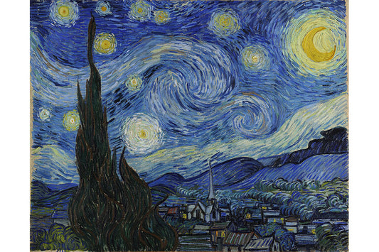 Obra A Noite Estrelada de Van Gogh