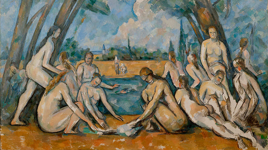As Banhistas, Obra de Paul Cézanne