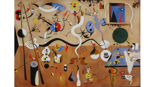 Obra Carnaval do Arlequim de Joan Miró