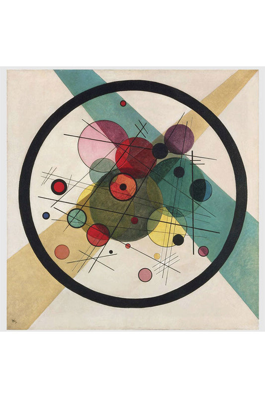 Obra Círculos em um Círculos de Kandinsky
