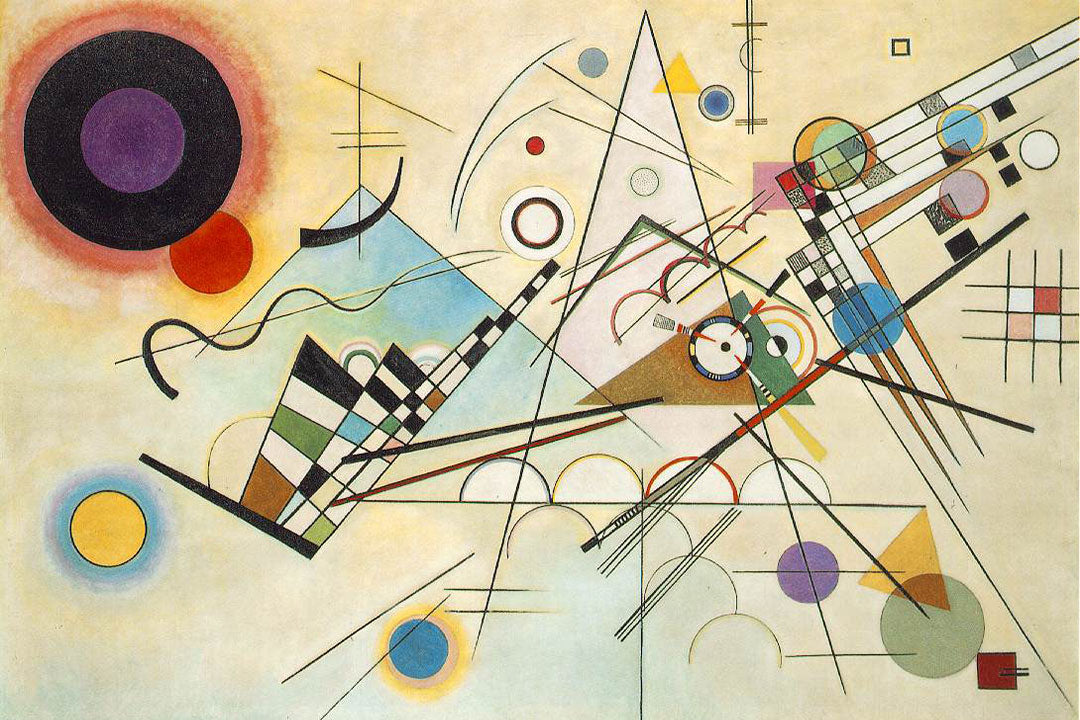 Obra Composição VIII de Kandinsky