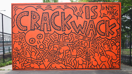 Obra Crack is Wack de Keith Haring