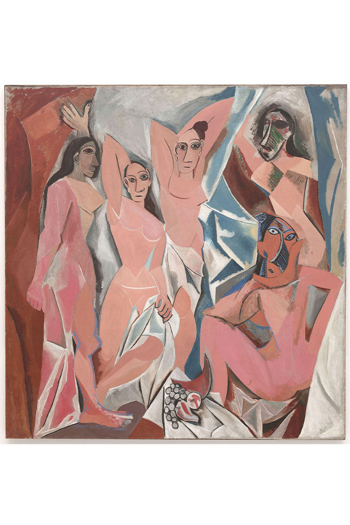 Obra Cubista Les Demoiselles d'Avignon de Pablo Picasso