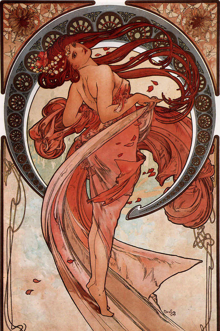 Obra Dança de Alphonse Mucha