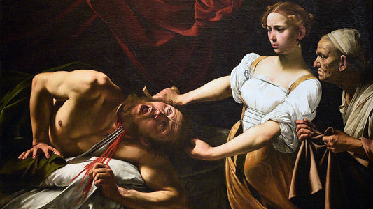 Obra Judite e Holofernes de Caravaggio