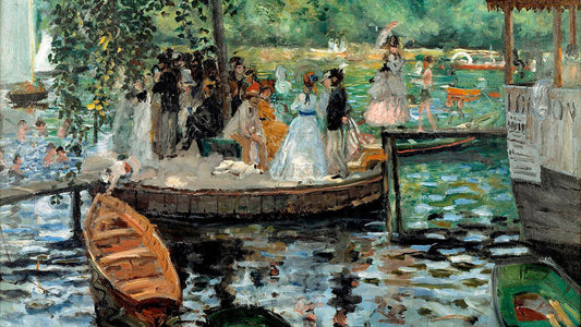 Obra La Grenouillère de Renoir