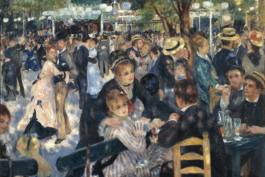 Obra O Baile no Moulin de La Galette de Renoir