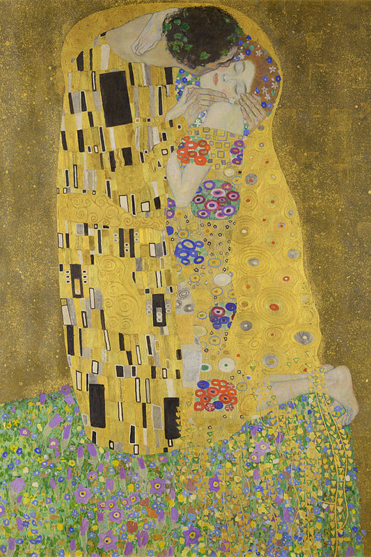 Obra O Beijo de Gustav Klimt