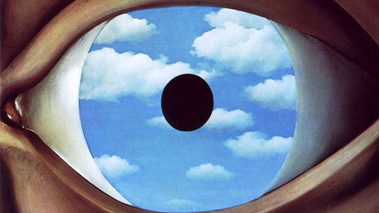 Obra O Espelho Falso de René Magritte