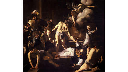Obra O Martírio de São Mateus de Caravaggio.