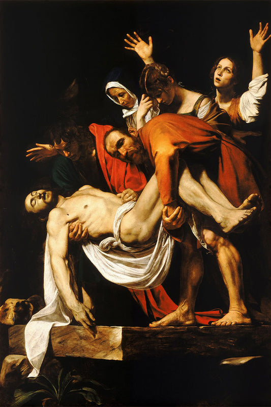 Obra O Sepultamento de Cristo de Caravaggio