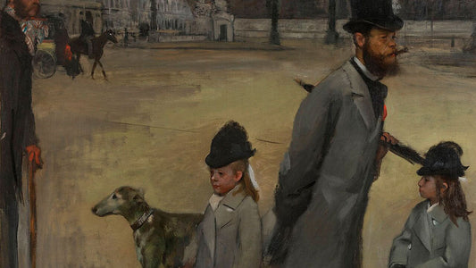 Obra Place de La Concorde de Edgar Degas