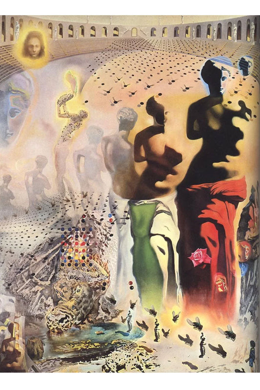 Obra Toureiro Alucinógeno de Salvador Dalí