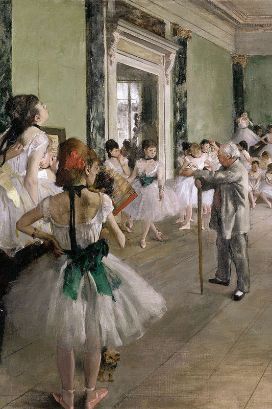 Pintura A Aula de Dança de Edgar Degas