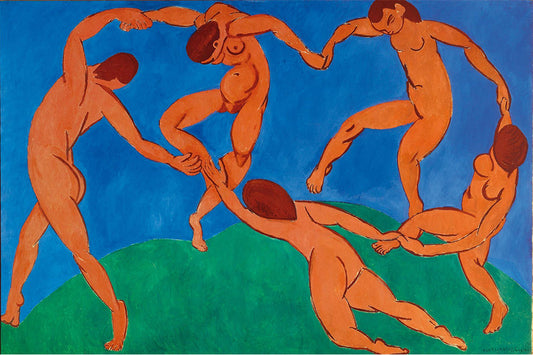 Pintura A Dança Principal Obra de Matisse